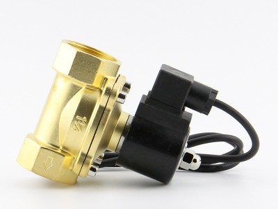 全铜DN40水下20防水50电磁控制阀08
