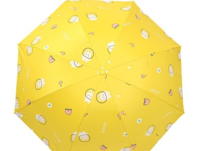 卡通伞 包邮 太空兔黑胶晴雨伞防紫