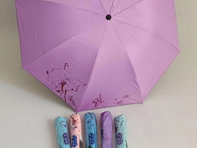 户外晴雨伞红色蕾丝遮阳伞晴雨伞 加