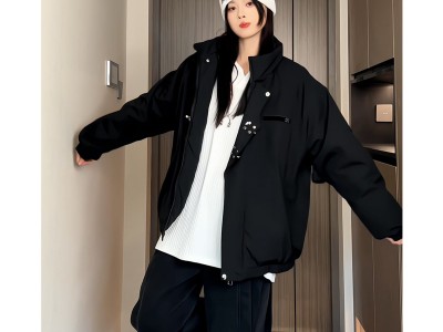 冬季新款加棉加厚保暖棉衣外套男女