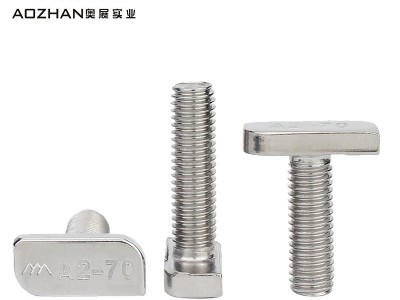奥展实业304不锈钢t型螺丝T形螺栓M8