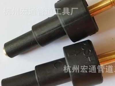 电熔焊机插头铜夹头4.04.7两用弹性