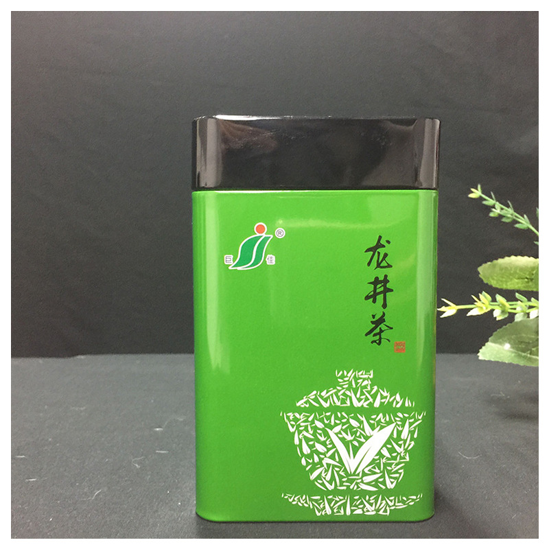 绿茶 龙井茶叶100g罐装春茶绿茶 杭州雨前龙井茶新品茶厂家批发