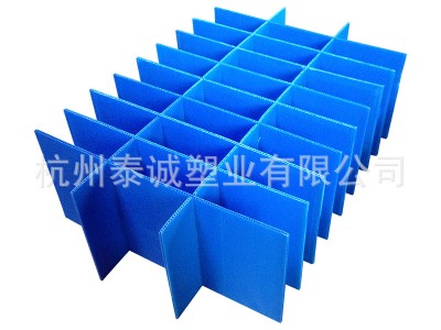 厂家定制PP塑料中空板刀卡隔板中空