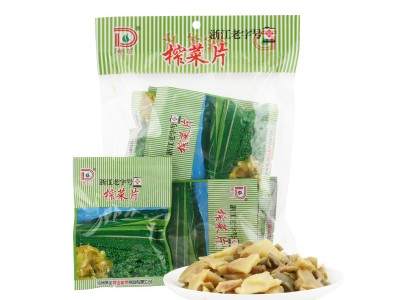 党山酱萃 榨菜片200g袋装（20g*10包