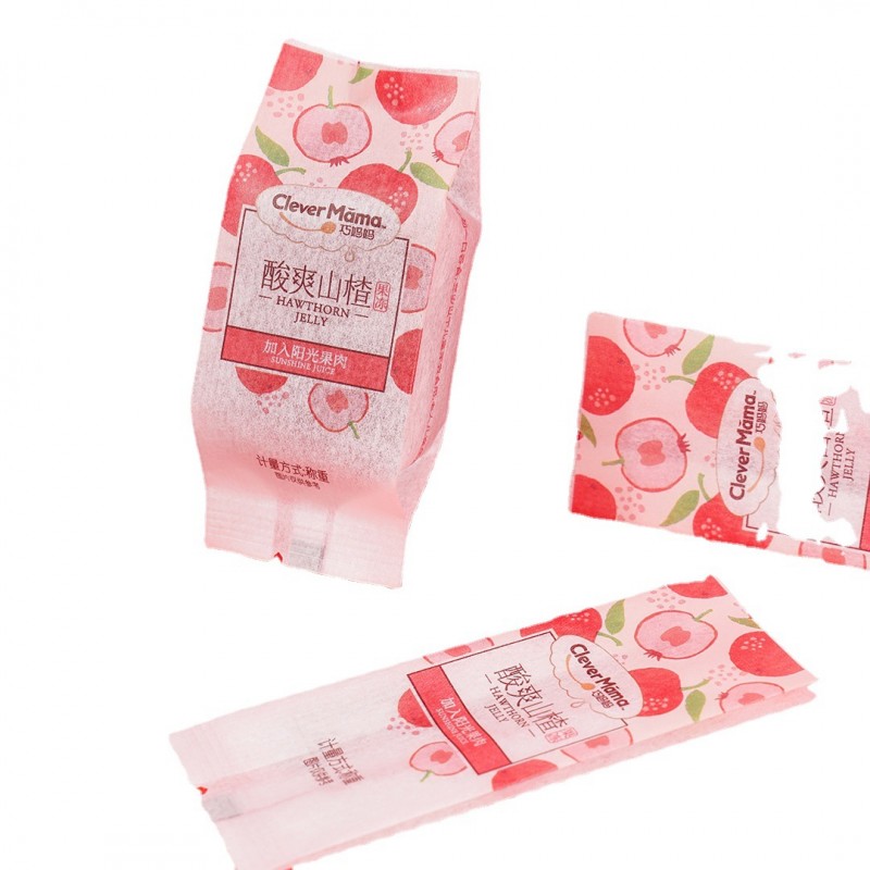巧妈妈山楂袋棉纸插边袋高阻隔棉纸包装袋食品包装袋