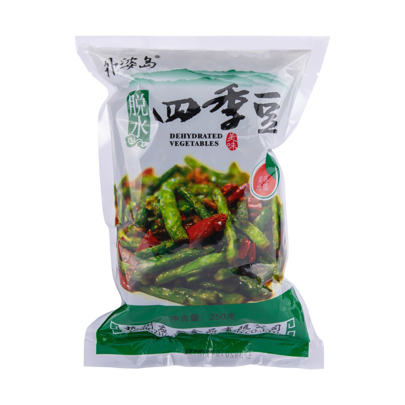外婆岛四季豆干250g  蔬菜干豇豆厂家批发