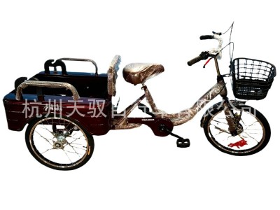 新品老年三轮车老人脚蹬人力三轮代
