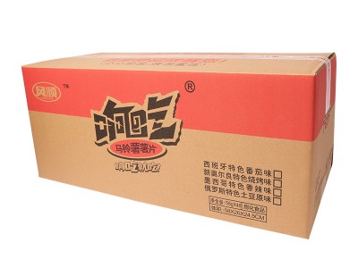 风顺响吃油炸薯片批发土豆片膨化休