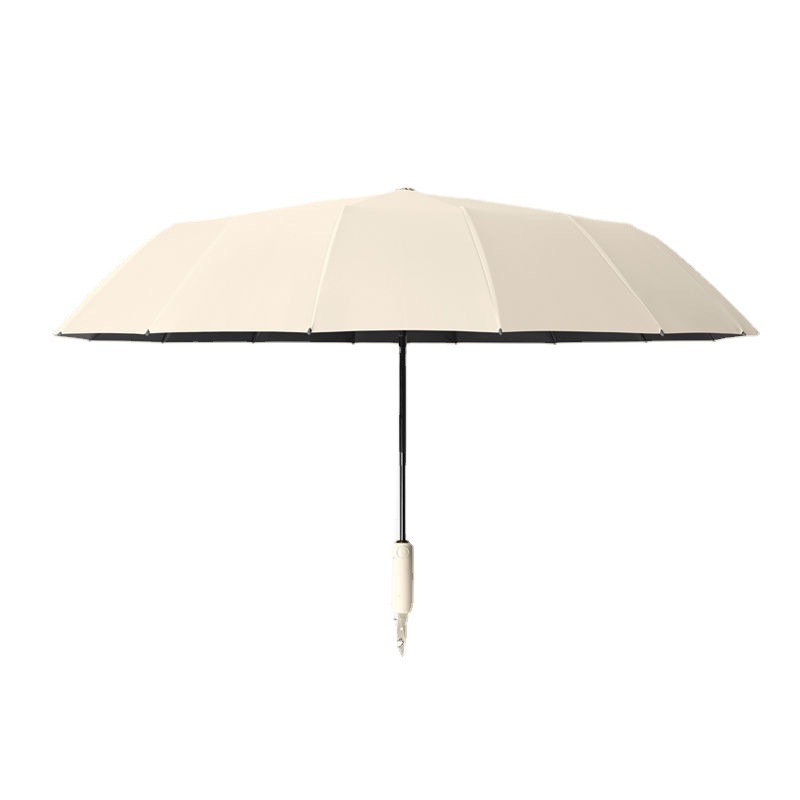 24骨双骨全自动伞黑胶防晒遮阳伞大号折叠太阳伞晴雨伞厂家批发男