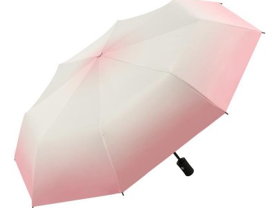 三折渐变色两用晴雨伞 ins晴雨两用