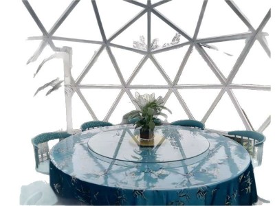 萧雅制造 独特款球形房装配式建筑圆