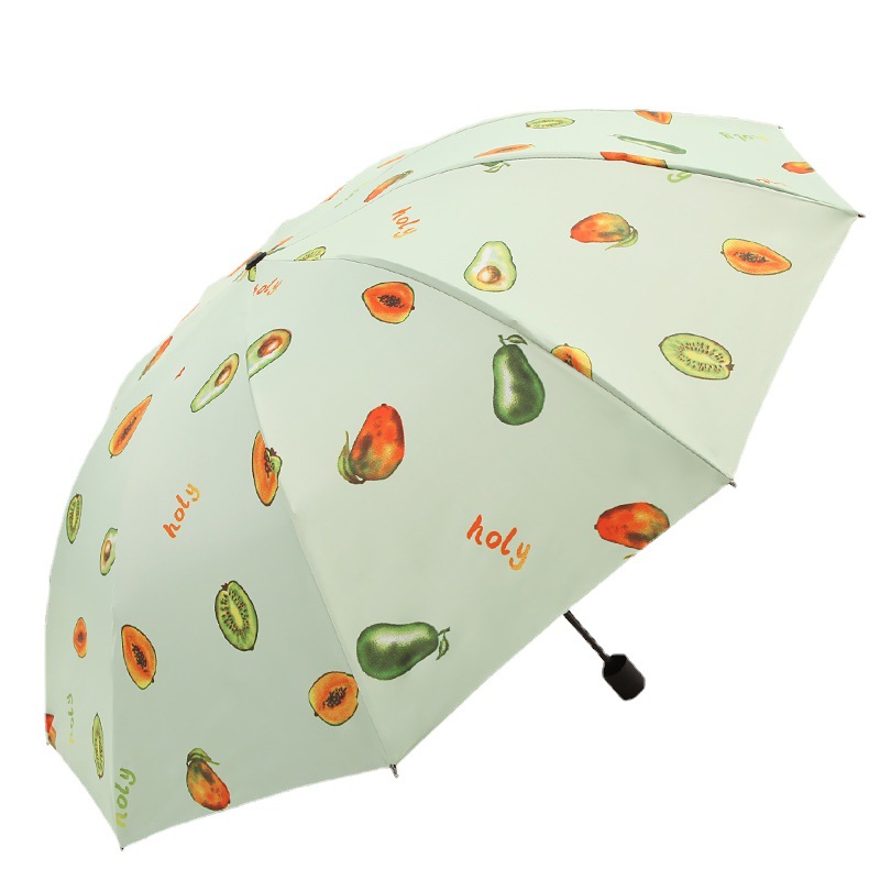 大号雨伞批发可印logo广告伞男女印字礼品折叠晴雨两用伞遮阳三折