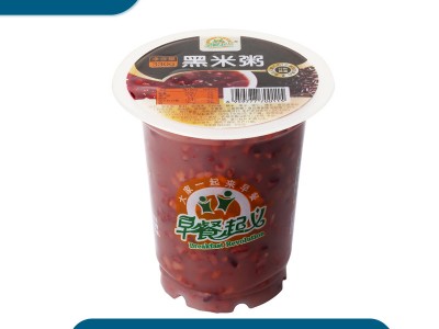 黑米粥早餐起义杯装粥早餐粥便利店