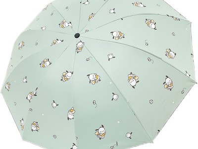学生大号帕恰狗雨伞晴雨两用卡通可