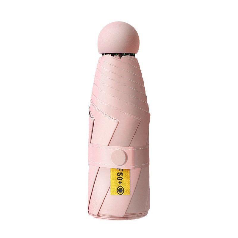 五折胶囊伞小巧便携晴雨伞防晒户外太阳伞批发迷你超轻女遮阳伞