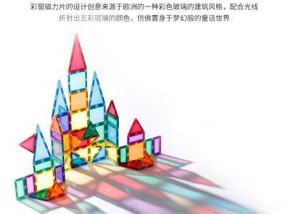 智邦彩窗片益智儿童玩具亲子互动科