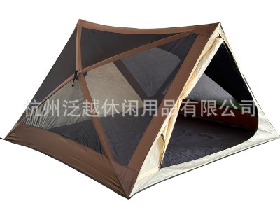 三角帐沙滩帐篷便携式户外露营金字