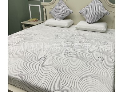 厂家直供蚕丝床垫面料 枕套床垫保护