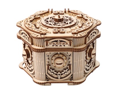 新品3d立体拼图高难度手工拼装复古