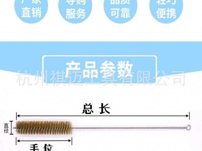 试管刷管刷管件刷清洁刷带环管刷内