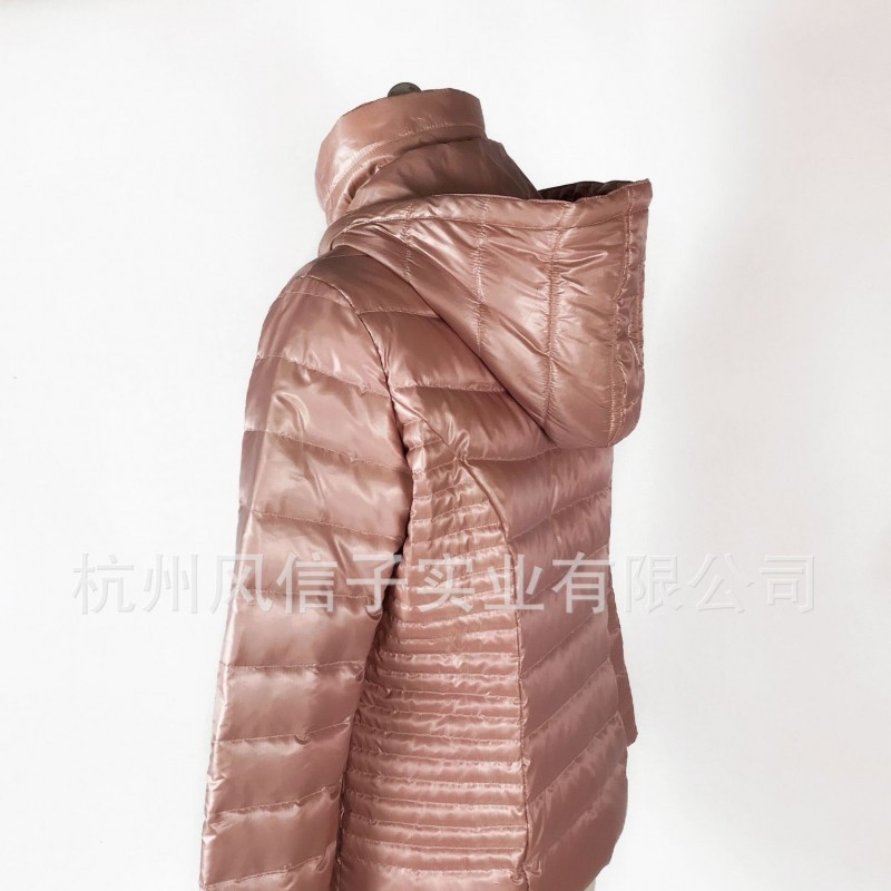 热销现货女士羽绒服来料清加工全经销棉服工厂生产
