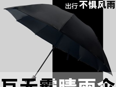 特大纯色雨伞十骨加固加厚抗风太阳