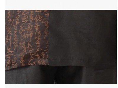 厂家供应 改良中式服装/男立领休闲