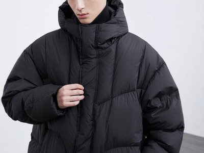 300G重磅白鸭绒男士高端加厚羽绒服