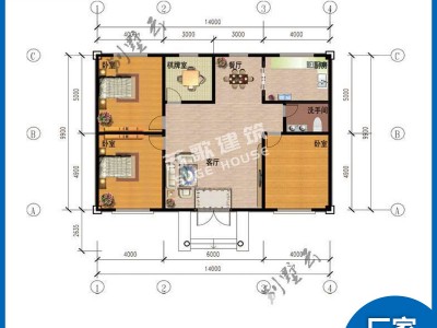 按需求设计建造轻钢龙骨结构农村自