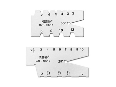 T型角度样板29度30度梯形螺纹对刀样