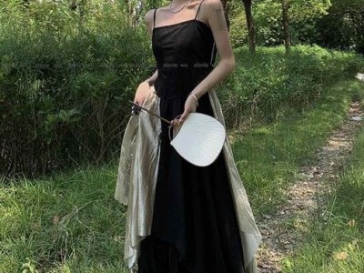 steviewu飘系列小众复古风撞色拼接