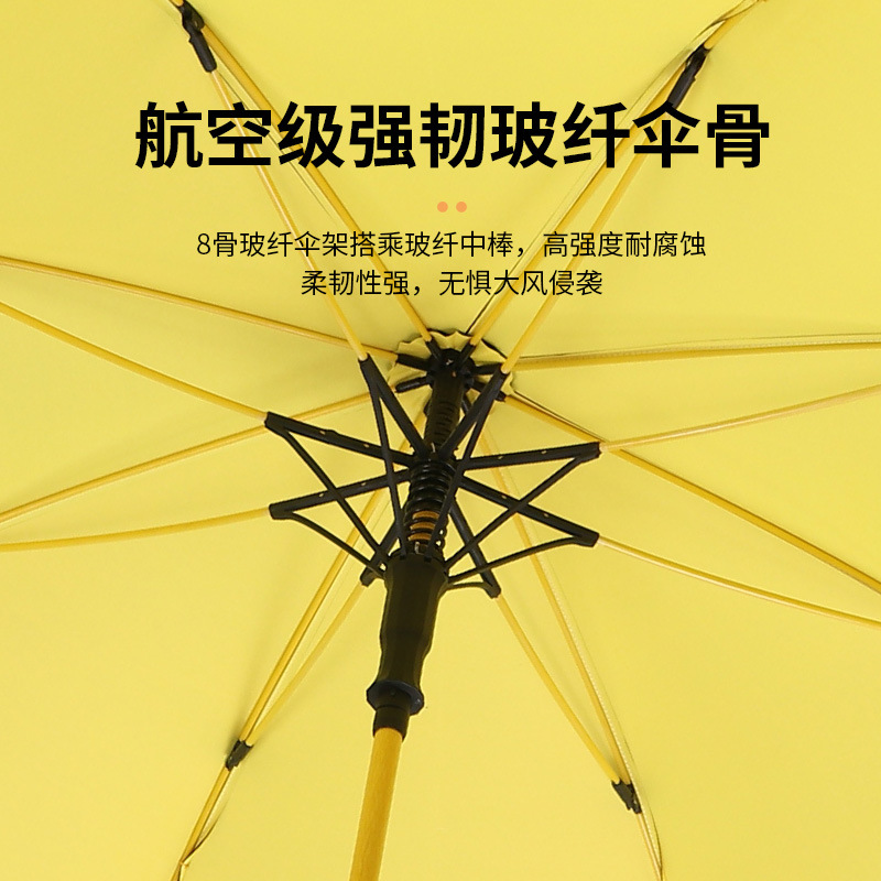 自动长柄伞批发商务男广告伞晴雨两用女雨伞印刷logo加固加厚多人