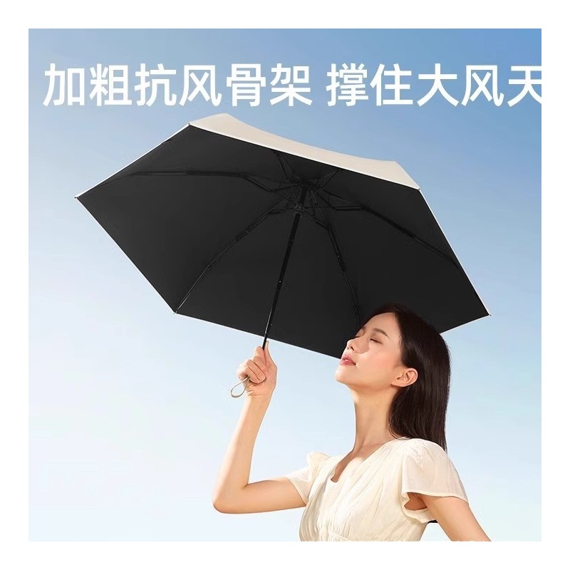 雨伞便携小巧遮阳伞晴雨两用防晒防紫外线口袋伞六折迷你太阳伞女