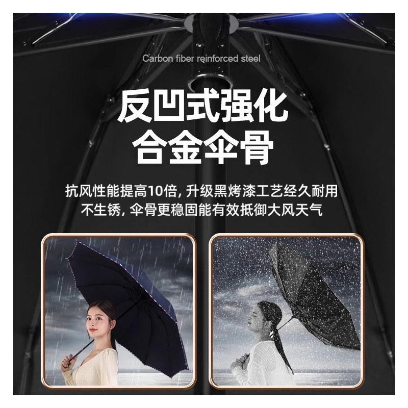 批发折叠雨伞印刷logo三人黑胶防晒晴雨两用伞加大加厚加固遮阳伞