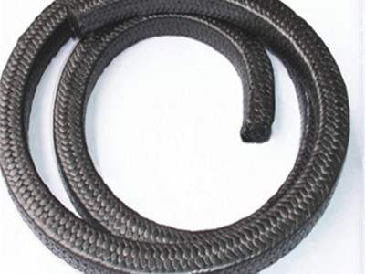 黑四氟盘根 石墨+四氟 PTFE 铁氟龙 