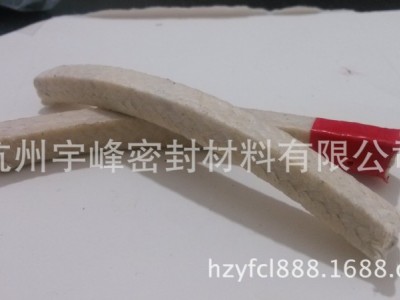 白色含油浸四氟乳苎麻盘根
