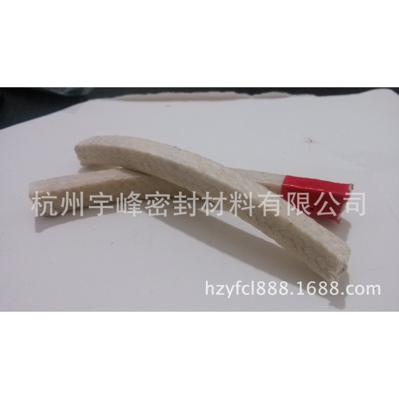 白色含油浸四氟乳苎麻盘根