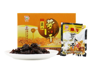 党山酱萃 萧山萝卜干225g盒装（15g*
