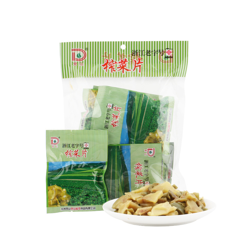 党山酱萃 榨菜片200g袋装（20g*10包）酱腌菜下饭菜榨菜片