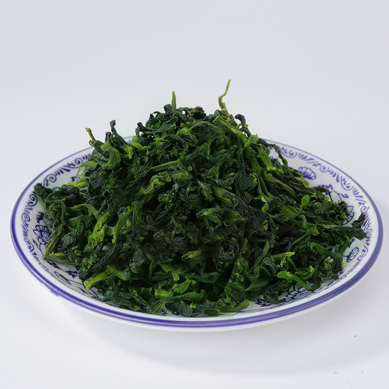 厂家批发脱水蔬菜68克脱水万年芯凉拌万年青 脱水袋装菜芯干货