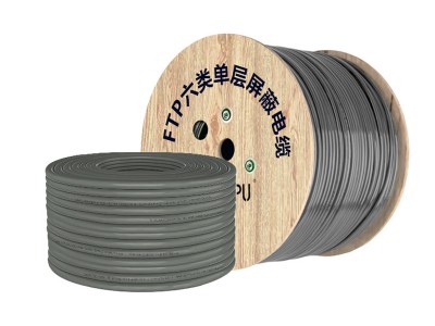 国标拓谱 单屏蔽六类网线 FTP305米3