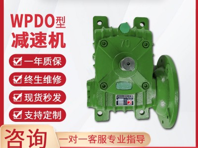 WPDO减速机蜗轮蜗杆减速机单级同轴