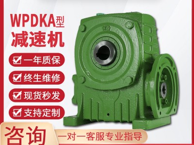 WPDKA减速机蜗轮蜗杆减速机单级同轴