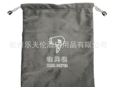 绒布收纳袋大量现货 束口袋定 制吹
