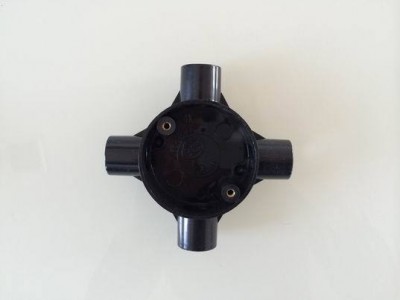 外贸厂家直销 圆形四路 19mm‘+’型