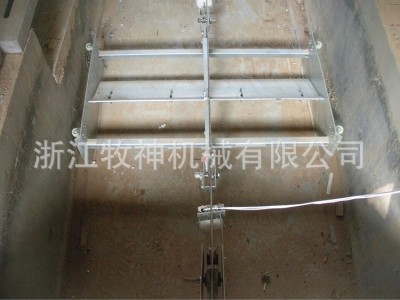 猪场新型清粪机 清粪机刮粪机 框架