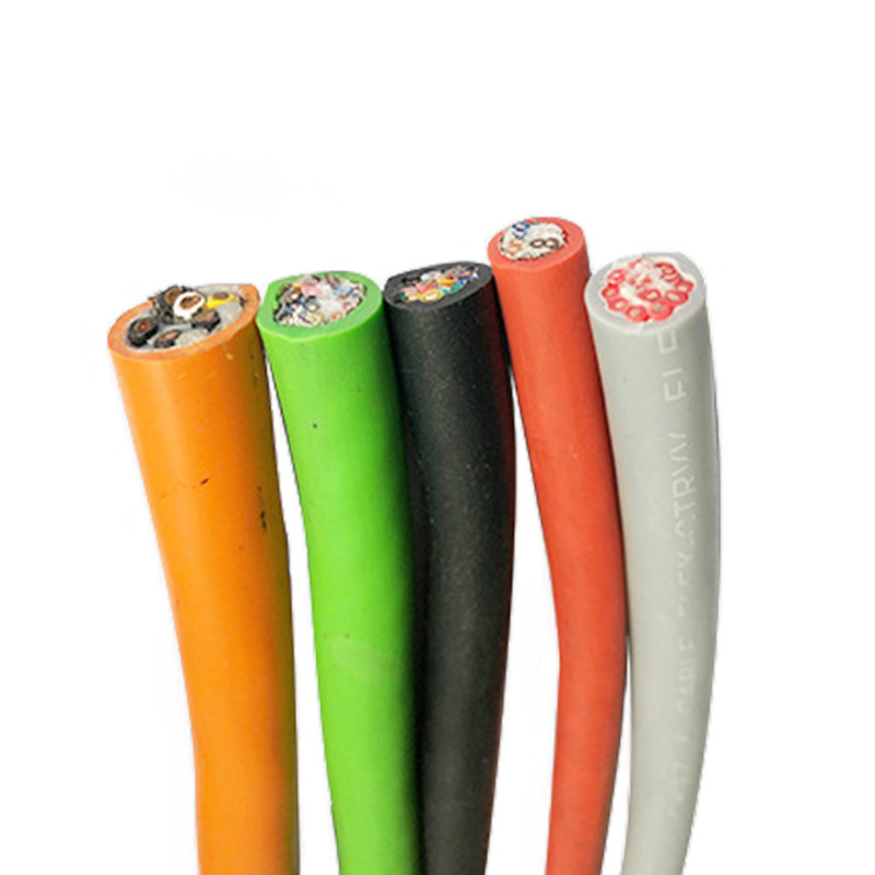 定制电缆线高柔性移动拖链线缆 双绞屏蔽铜芯拖链CTRVVSP耐油电缆