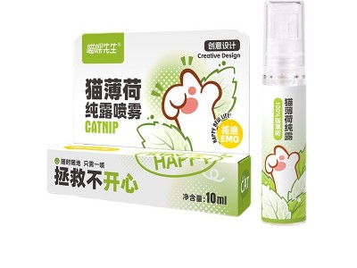 喵咪先生猫薄荷喷雾虫瘿果纯露酒猫