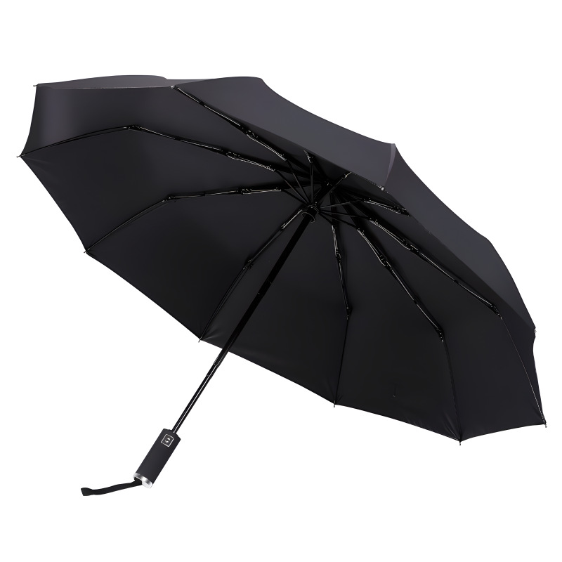 全自动十骨商务伞现代简约遮阳伞防晒伞三折伞晴雨伞自动雨伞批发